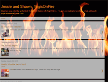 Tablet Screenshot of divinenatureyoga.com